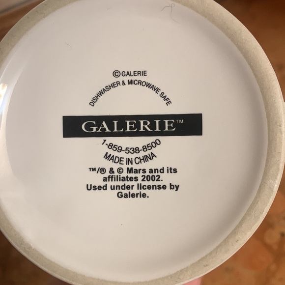 Y2k Vintage M&Ms Green & Yellow Sports Coffee Mug - Picture 3 of 4